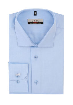 Сорочка мужская длинный рукав GREG 203/191/3049/Z_GB  фото 3