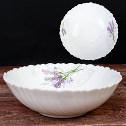 Тарелка глубокая суповая 650 мл 175 мм / TW-70 (7131) /уп 48/ Лаванда