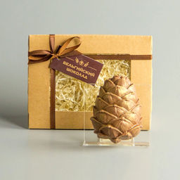 ШОКОЛАДНАЯ ФИГУРКА «ШИШКА»