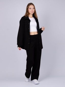 Костюм "Токио" черный, футер петля