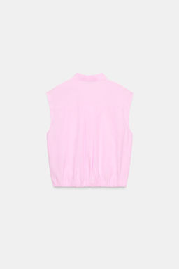 BLUSA LAZO MANGA SISA / Rosa - Zara фото 8