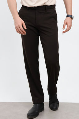 Kahverengi Erkek Dokuma Kumas Pantolon TMNAW26PL00030