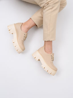 Туфли полуботинки 202.90200m.Бежевый