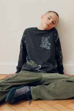 GRAFFITI PRINT T-SHIRT - Zara фото 5