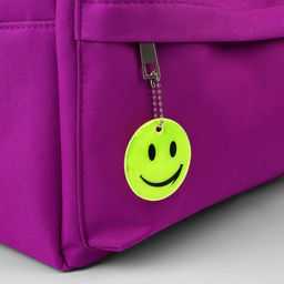 Цена за 100 шт. Светоотражающий элемент «Смайл Классика», 5×5 см, жёлтый