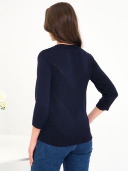 Джемпер вязаный с рукавом 3/4 - Stilla фото 4