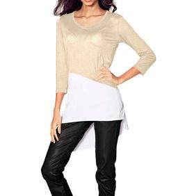 Блузка, песочно-белая