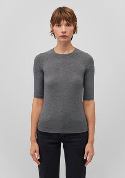 Gri Tisort - Mavi фото 3