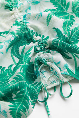 H&M+ Blusa en V con cordon de ajuste  фото 2