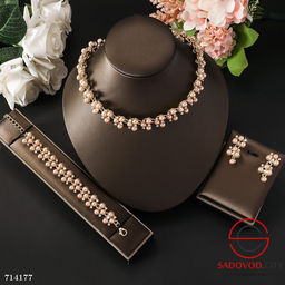 Комплект из колье, серьги и браслет с жемчугом - Bruno фото 9