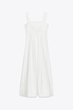 ZW COLLECTION LONG TRIM DRESS - Zara фото 6