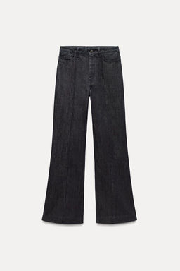 ZW COLLECTION RELAXED BOOTCUT JEANS - Zara фото 5