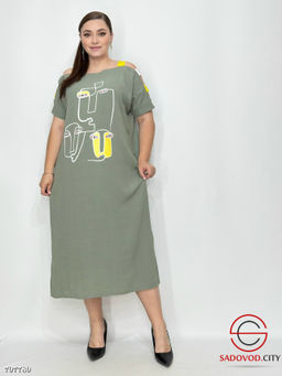 платье женское свободного кроя - Bruno фото 3