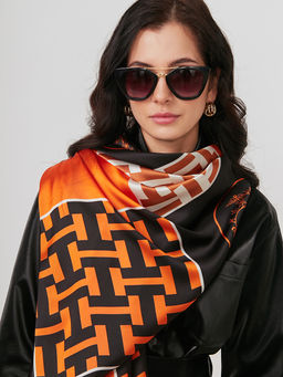 Большой, мягкий, тонкий и очень нежный двусторонний палантин - Tantino фото 9