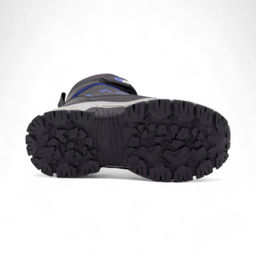 Ботинки на меху А6686-10 синие - BONCY фото 4