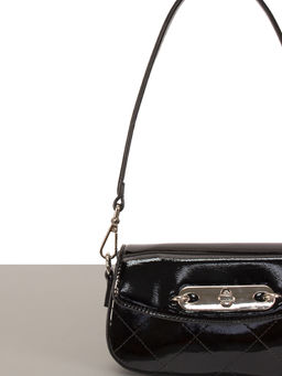 LACCOMA сумка WJD8787-черный эко кожа хлопок фото 5