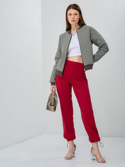 Бомбер стеганый на резинке OD-652-1