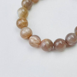 Браслет из Лунного камня 17 см - Радуга самоцветов фото 3