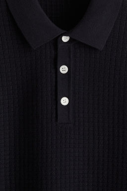 Polo en punto texturizado Regular Fit - H&m фото 7
