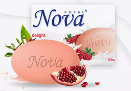 Мыло Туалетное "Royal Nova" 100гр Гранатовый восторг в коробочке