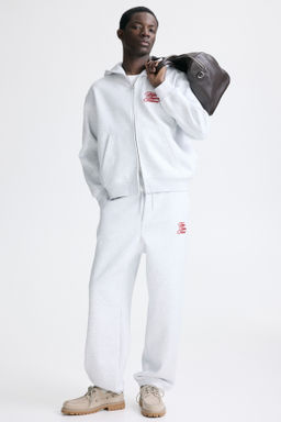 Chaqueta sudadera boxy con capucha Loose Fit - H&m фото 5