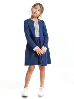 Платье трикотажное UD 6702 синий