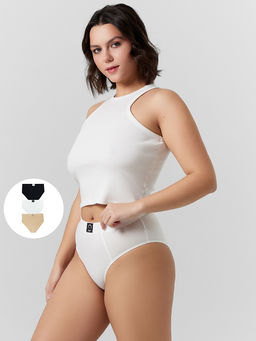 Трусы макси женские в наборе, 3 шт