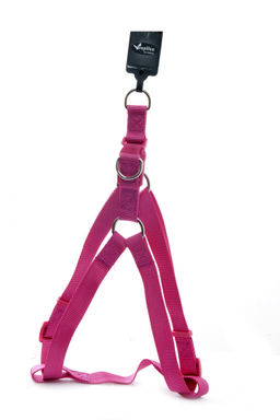 Нейлоновая шлейка 10мм-26-40см, розовый (Nylon harness, 10 mm x 26 - 40 cm, colour purple) 170405 170405 170405