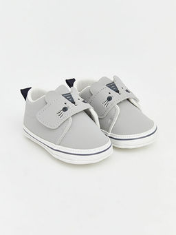 Erkek Bebek Hayvan Fig?rl? Y?r?me ?ncesi Ayakkab?