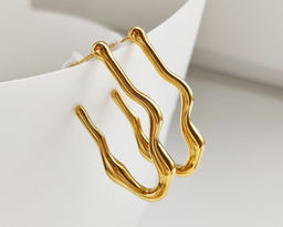 Серьги из стали