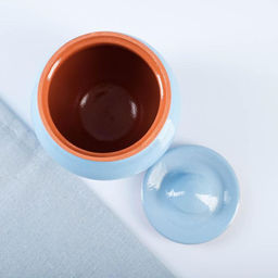 Горшочки для запекания Вятская керамика, набор 6 шт., ухват, 500 мл, МИКС