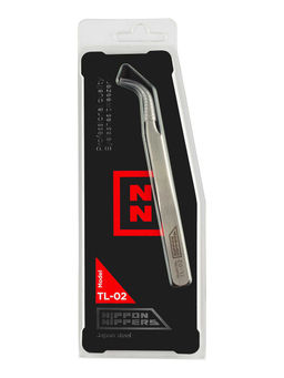 Nippon Nippers Пинцет для наращивания ресниц NN_TL-02, 11,5 см