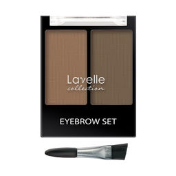 LavelleCollection Набор для бровей BS-02 тон 03 коричневый