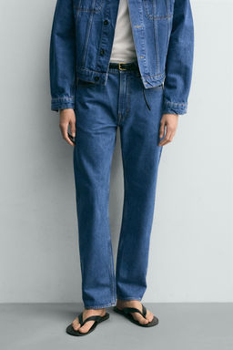 JEANS STRAIGHT ANKLE FIT / Azul - Zara фото 2