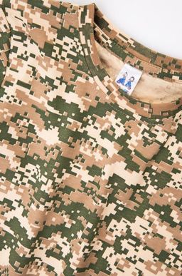 Серая футболка детская K&R BABY  фото 7