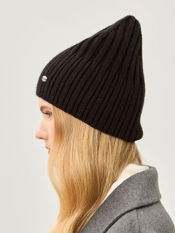 Шапка жен. шерсть+акр LB-A53071 black