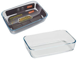 Форма для запекания CRISTALLINO, 0,9 л, из боросиликатного стекла, прямоугол формы, б/р 005568 - Скрап фото 2