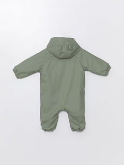 Kap??onlu Uzun Kollu Basic Erkek Bebek Astronot Mont - Waikiki фото 3