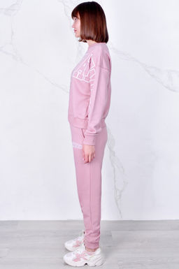 Арт. 2506 Костюм с брюками женский 44-52 (5 шт) Цвет:пудра - Калинка фото 10