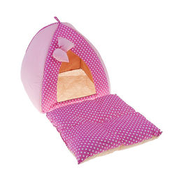 Домик-вигвам Нежность, 40 х 40 х 37 см, бязь, розовый - Пижон фото 5