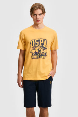 Erkek Turuncu Pijama Tak_m_