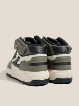 Мужские высокие кеды FILA FX-1000 NXT MID M Артикул 4563215, серо-зеленый