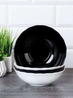 Набор суповых тарелок 4 штуки 480 мл 152 мм Классика ИНЬ ЯНЬ / HW60 (WHITE)/B-LHBW60 /уп 18/ - ГалеонТрейд фото 2