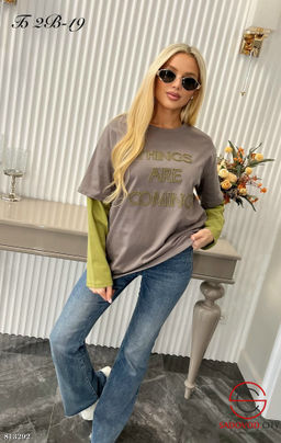 Лонгслив женский оверсайз