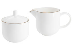 Набор сахарница и молочник Кашемир голд, 0,25 л и 0,25 л