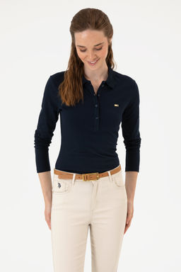 Kad_n Lacivert Basic Sweatshirt Sepette S_rpriz _ndirim - U.s. polo assn фото 10