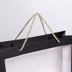 Пакет крафтовый с пластиковым окном Burn to be wild, 31 х 26 х 11 см - Дарите счастье фото 3