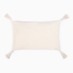 Наволочка декоративная Этель Бохо, 30х50 см, цвет молочный, 100% хлопок  фото 9