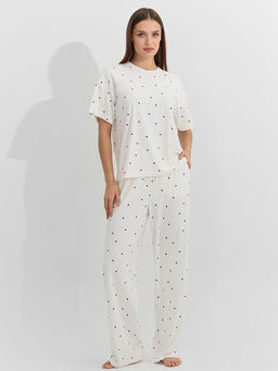 Комплект домашний женский велюровый бежевый - Mark formelle фото 6