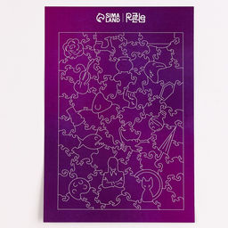 Пазл фигурный Девочка в чёрном платье - Puzzle фото 10